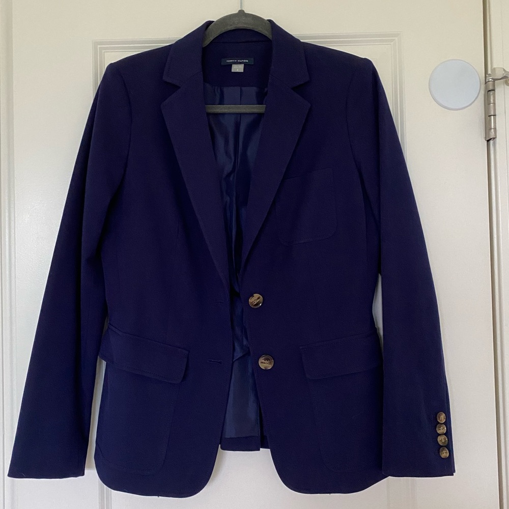 TOMMY HILFIGER LONG SUIT BLAZER